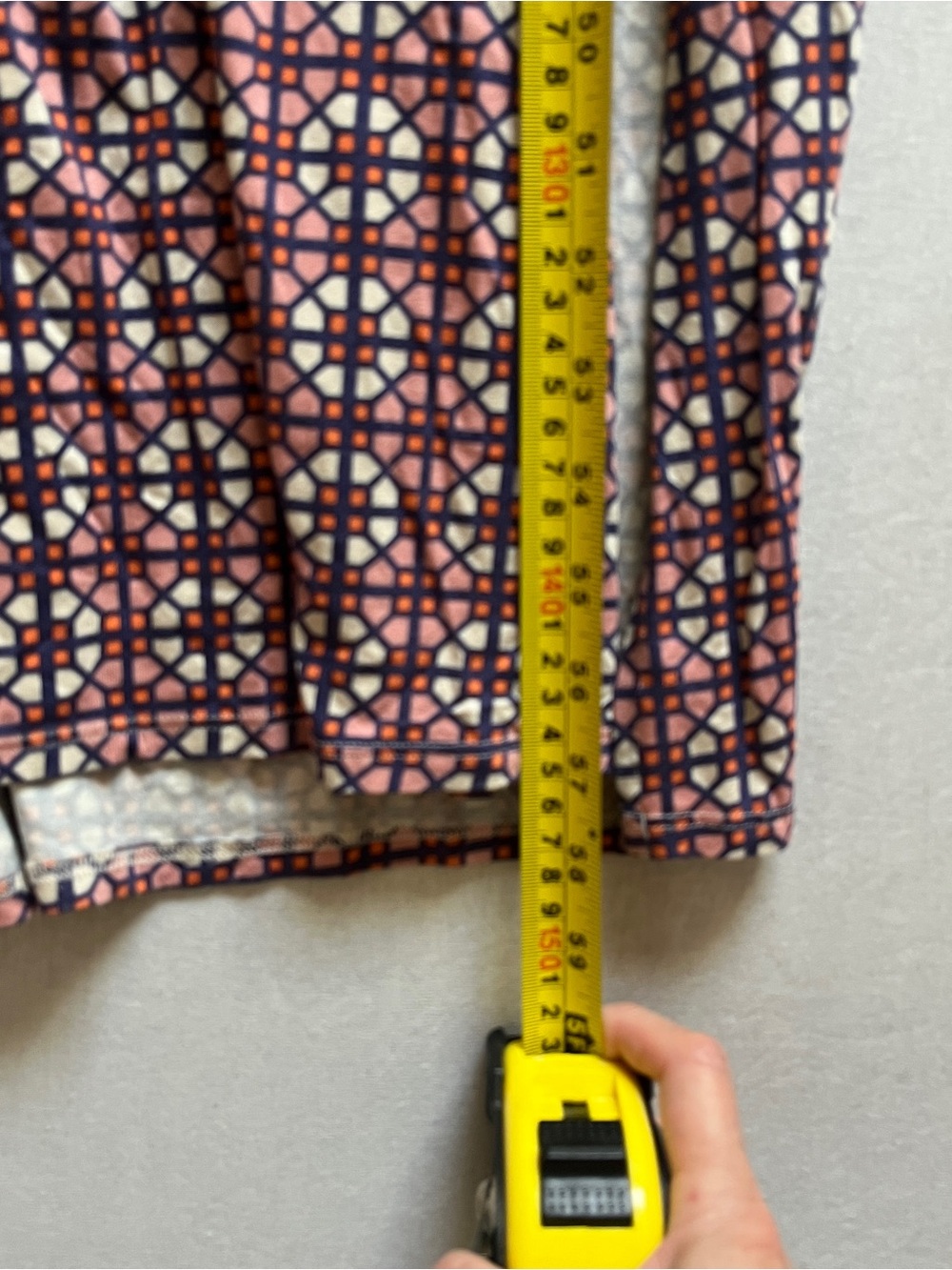 Maeve Anthropologie Geometric Faux Wrap Bodice Maxi Dress Sz S - Picture 7 of 9